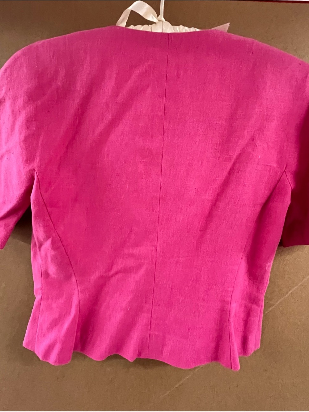 Fuchsia Short Sleeve Women's Top